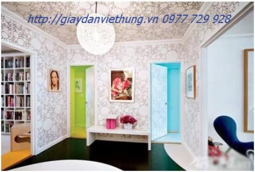 Trang trí nhà cửa với 4 phương pháp sử dụng giấy dán tường Trang trí nhà cửa với 4 phương pháp sử dụng giấy dán tường