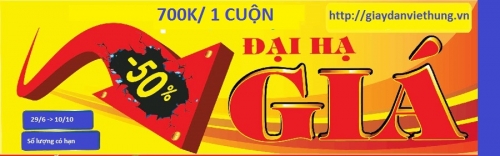 Đại Hạ Giá Giấy dán tường Đại Hạ Giá Giấy dán tường