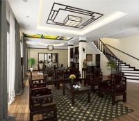 Sự kết hợp vật liệu giấy dán tường ,Gỗ và Đá Sự kết hợp vật liệu giấy dán tường ,Gỗ và Đá