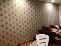 Thi công giấy dán tường tại HH Linh đàm Thi công giấy dán tường tại HH Linh đàm