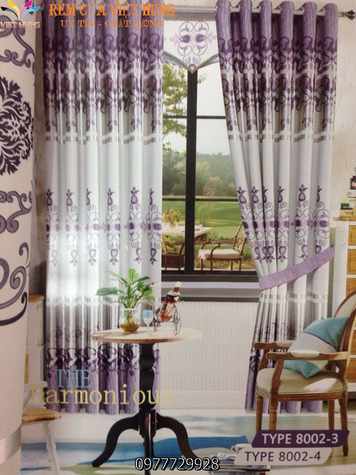 Rèm vải VHTM-2052 Rèm vải VHTM-2052