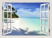 Tranh Cửa sổ 3D - SCB009 Tranh Cửa sổ 3D - SCB009