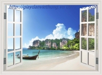 Tranh Cửa sổ 3D - SCB023 Tranh Cửa sổ 3D - SCB023
