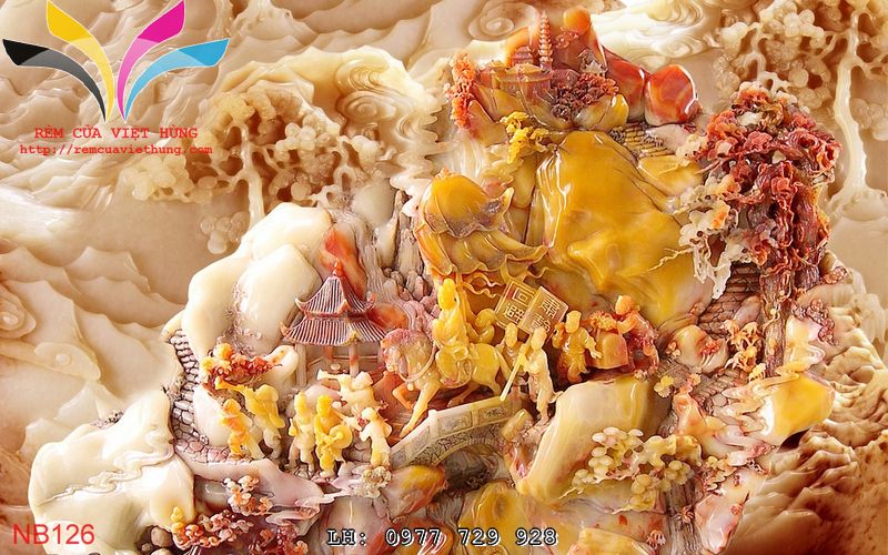 TRANH GIẢ NGỌC NB126 NB126 TRANH GIẢ NGỌC NB126 NB126