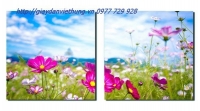 tranh treo tường hai tấm - THL012 tranh treo tường hai tấm - THL012