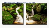 tranh treo tường hai tấm - TTN009 tranh treo tường hai tấm - TTN009