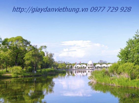 Tranh về công viên DVC023 Tranh về công viên DVC023