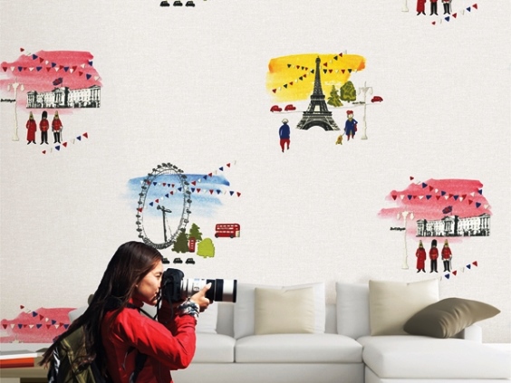 giấy dán tường cho chon gái giấy dán tường cho bé