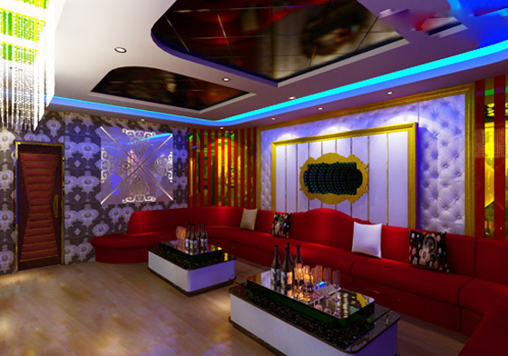 giấy dán tường phòng karaoke 2