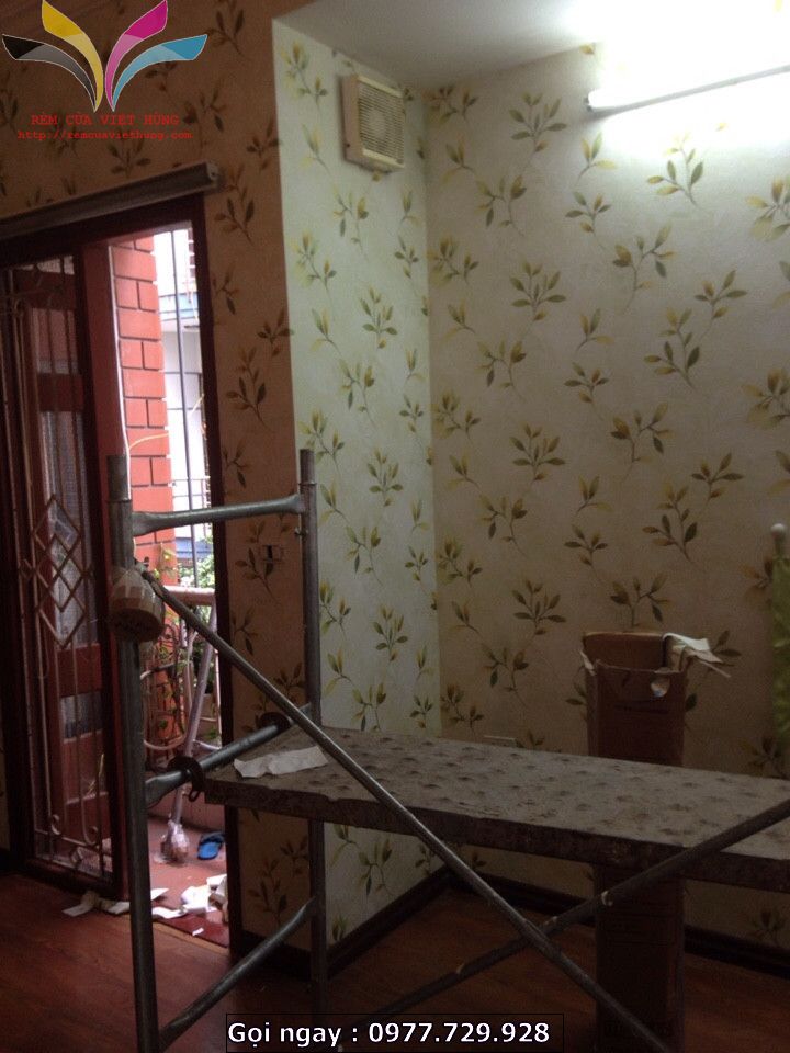 Thi công giấy dán tường tại Hà Đông 7 Thi công giấy dán tường tại Hà Đông 7
