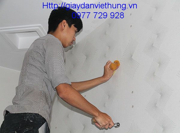 Thi cong giay dan tuong tai Thanh Xuan,Ha Noi Thi cong giay dan tuong tai Thanh Xuan,Ha Noi