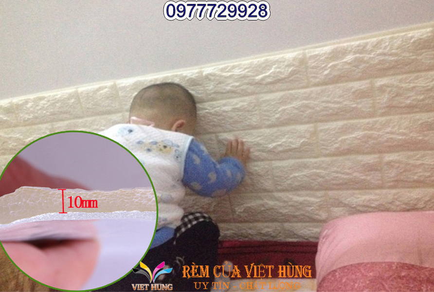 Miếng xốp dán tường 8 Miếng xốp dán tường 8