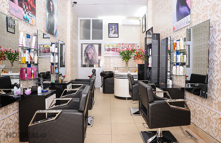 Giấy dán tường cho salon tóc 3 Giấy dán tường cho salon tóc 3