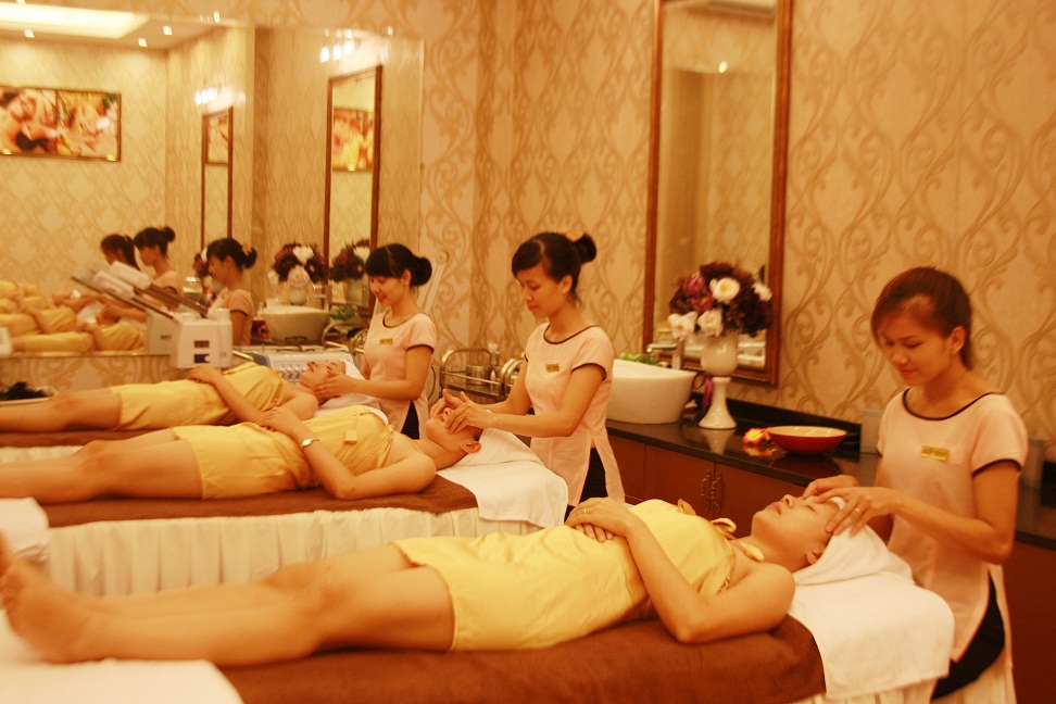 Giấy dán tường cho spa 5  Giấy dán tường cho spa 5