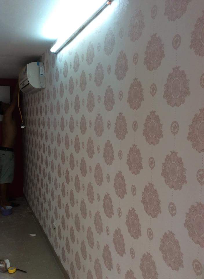 Giấy dán tường đẹp tại chung cư 1 Giấy dán tường đẹp tại chung cư 1