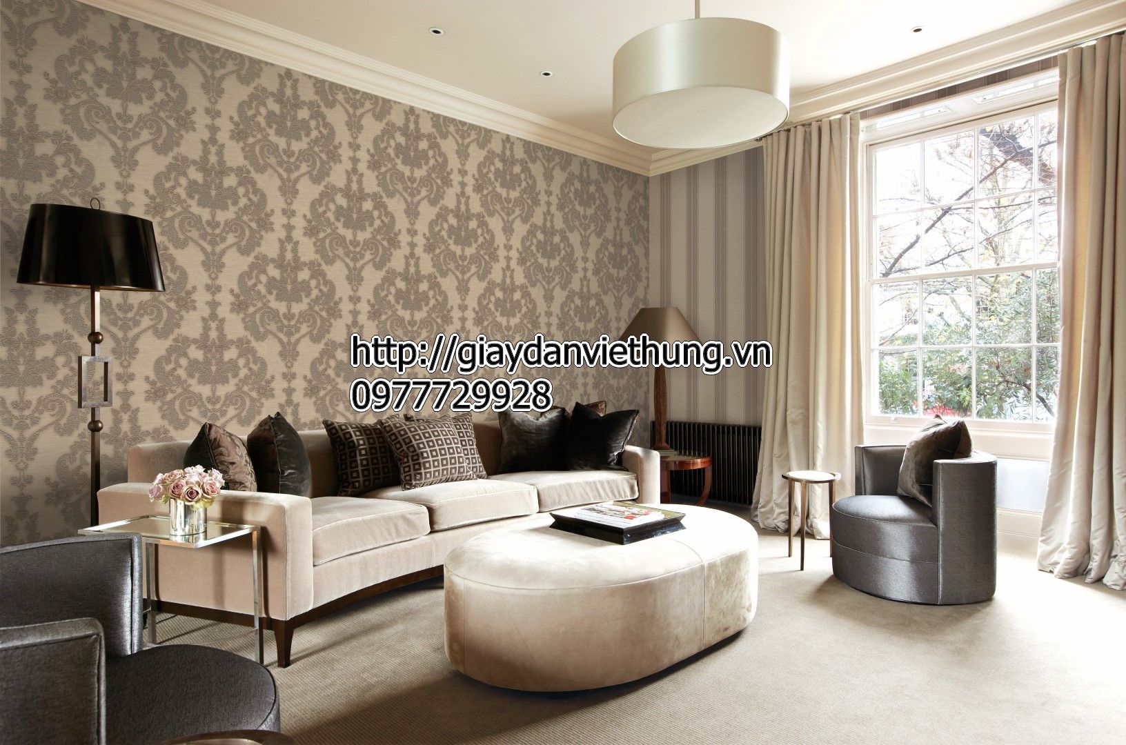 giấy dán tường phong khách 4 giấy dán tường phong khách 4