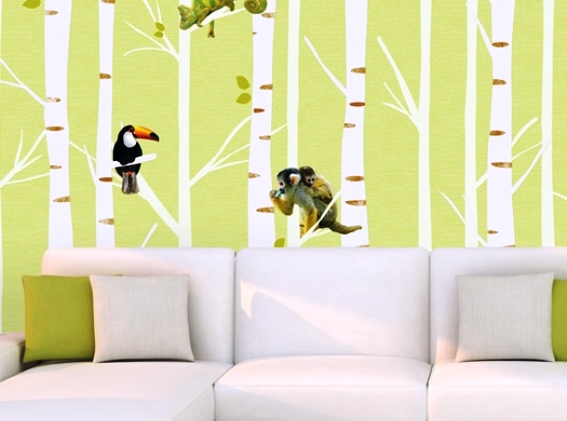 Giấy dán tường điểm nhấn 4 Giấy dán tường điểm nhấn 4