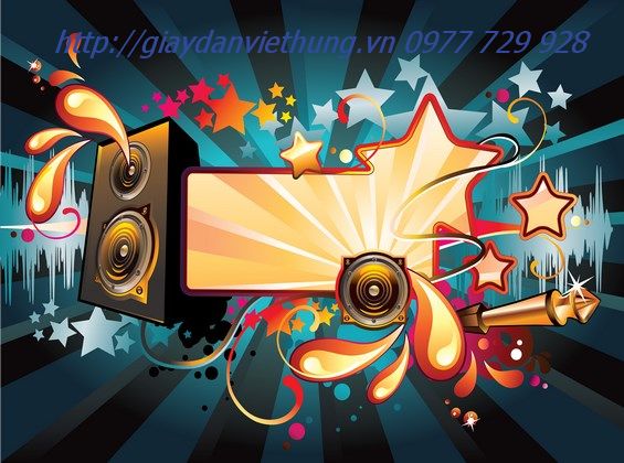 Tranh dán tường Họa Tiết âm nhac Tranh dán tường họa Tiết âm Nhac